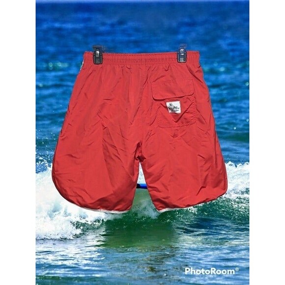 Men's David Hasselhoff‎ Malibu Dave Swim Trunks Size S/M {F73} - Picture 2 of 2